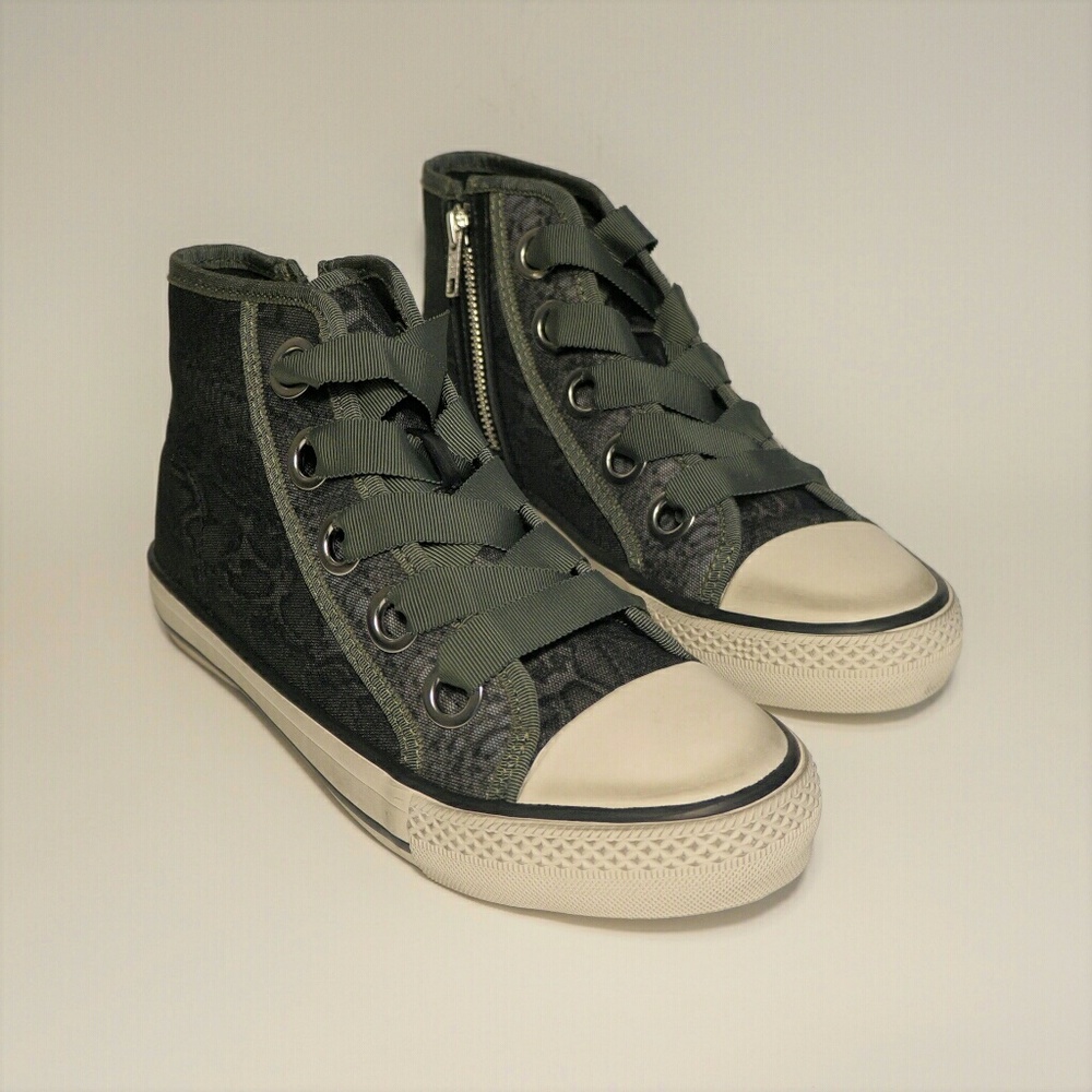 Snake-print Sneakers