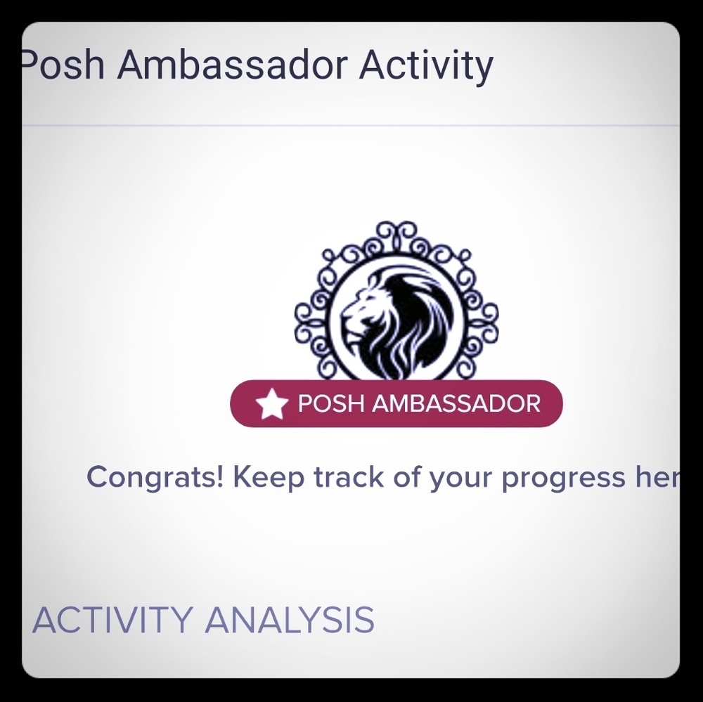🔥NEW POSH AMBASSADOR🔥 in 2 Months😘