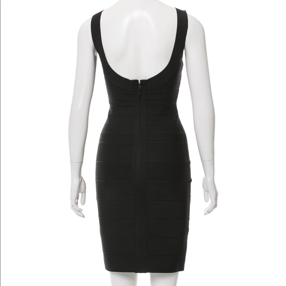 Herve Leger LBD scoop neck XS - Picture 4 of 7