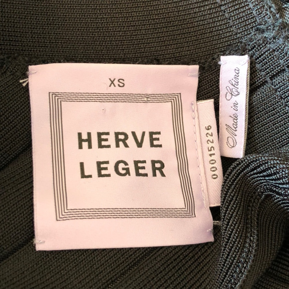 Herve Leger LBD scoop neck XS - Picture 5 of 7