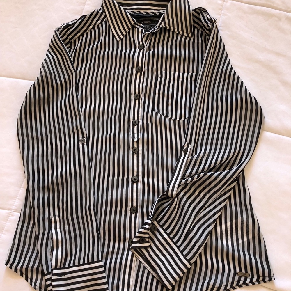 Guess striped blouse