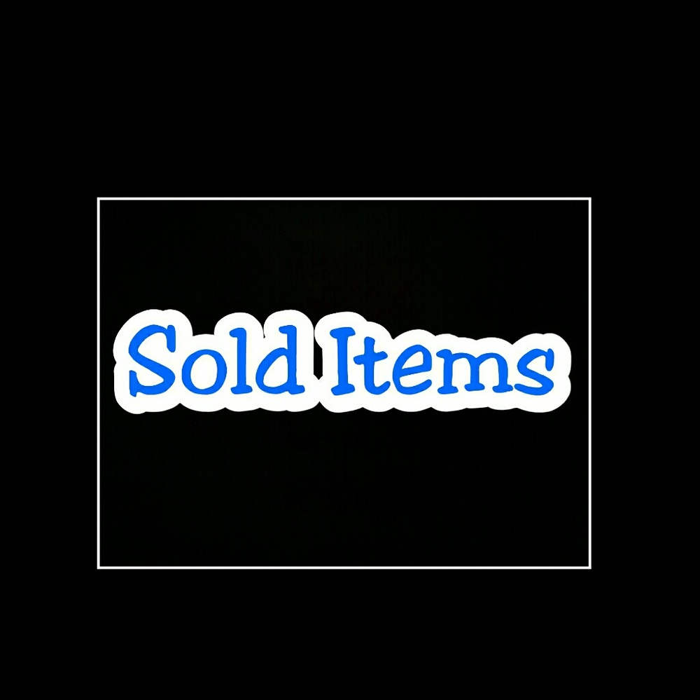 sold items