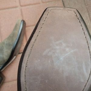Alan K Shoes - Men's leather boot square toe NEW brown Alan K Shoes - Men's leather boot square toe NEW brown