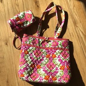 Vera Bradley small diaper bag/ tote
