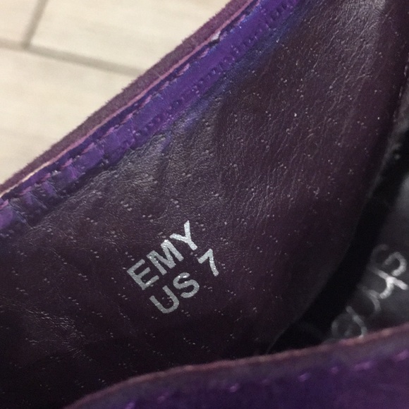 Gorgeous 💜purple💜 Shoedazzle platform wedges - Picture 4 of 7