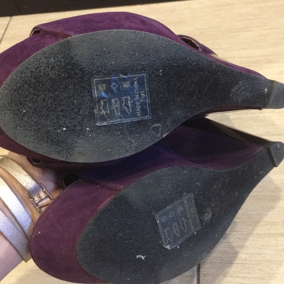 Gorgeous 💜purple💜 Shoedazzle platform wedges - Picture 6 of 7