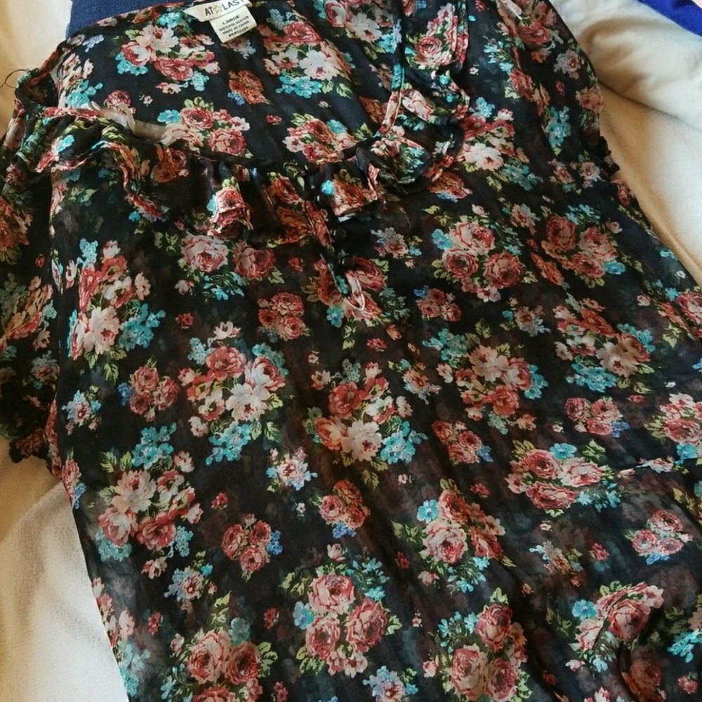 Sheer blouse