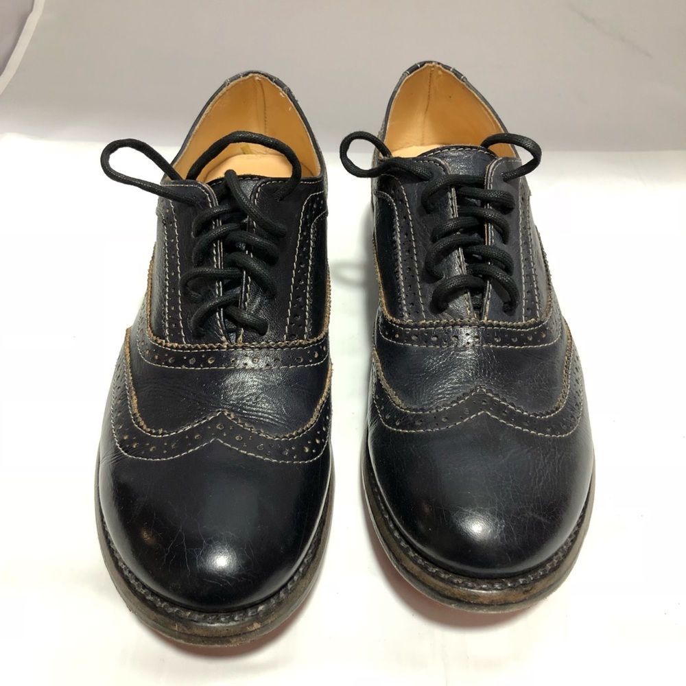 NEW Bed Stu Women's Lita Oxford Shoe, Navy Rustic - Picture 3 of 5