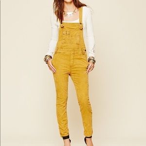 Free People Into The Woods Overalls