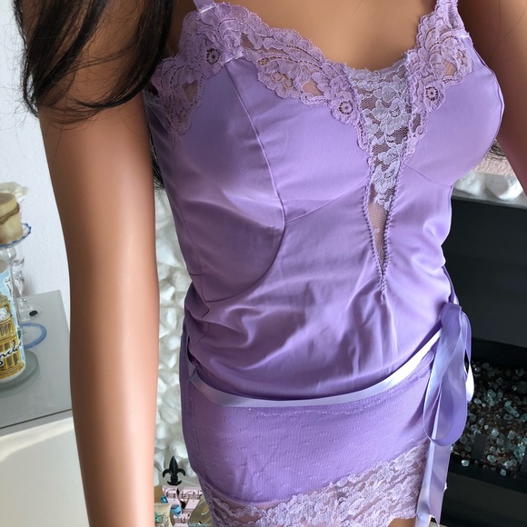 🛍sexy lace purple Tunic - Picture 3 of 7
