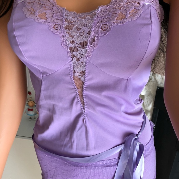 🛍sexy lace purple Tunic - Picture 4 of 7