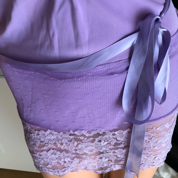 🛍sexy lace purple Tunic - Picture 6 of 7