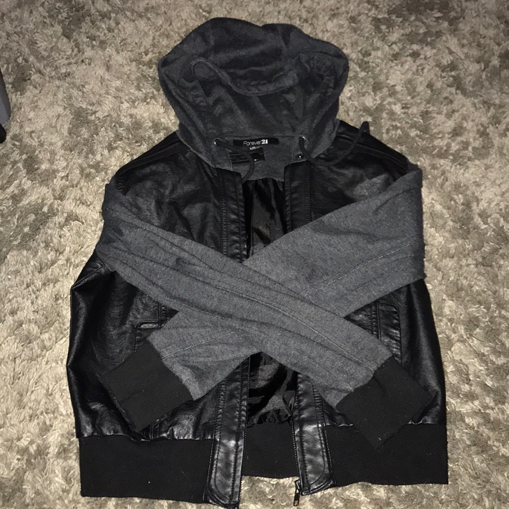 Leather jacket