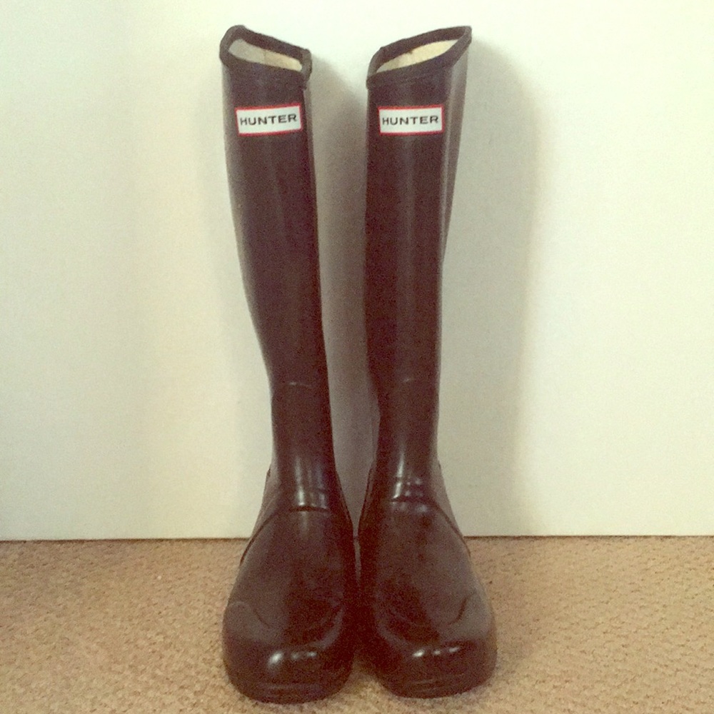 Hunter Tall High Gloss Rain Boots