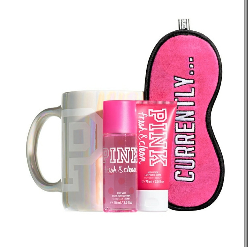 VICTORIA'S SECRET  S PINK MUG GIFT SET