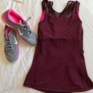 Lululemon Sheer Mesh Tank