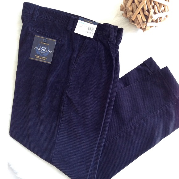 club room corduroy pants