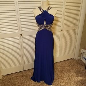 Blue Betsy & Adam formal gown