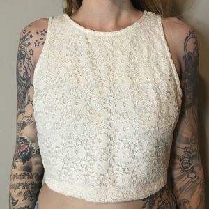 Lace Crop Top
