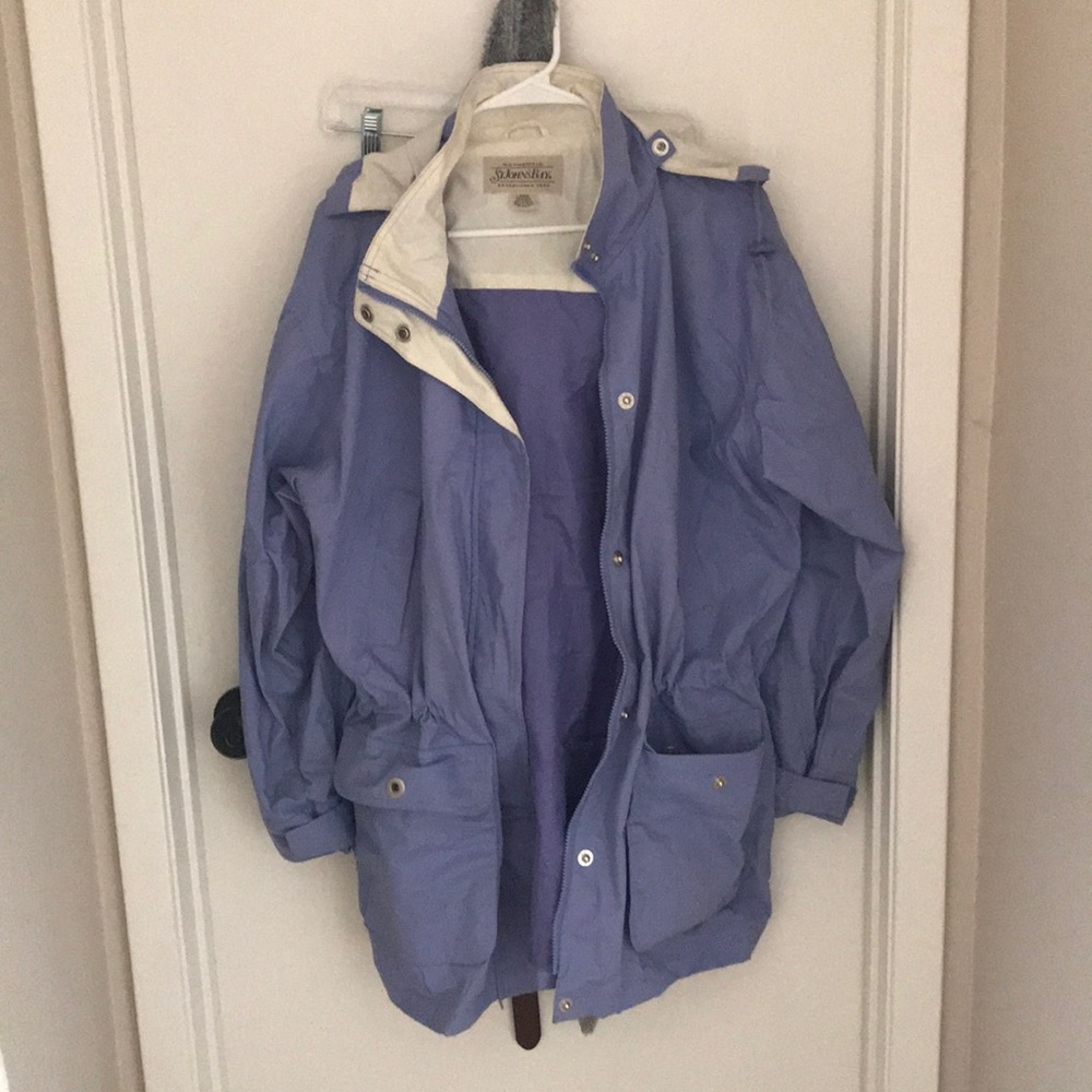 Purple parka