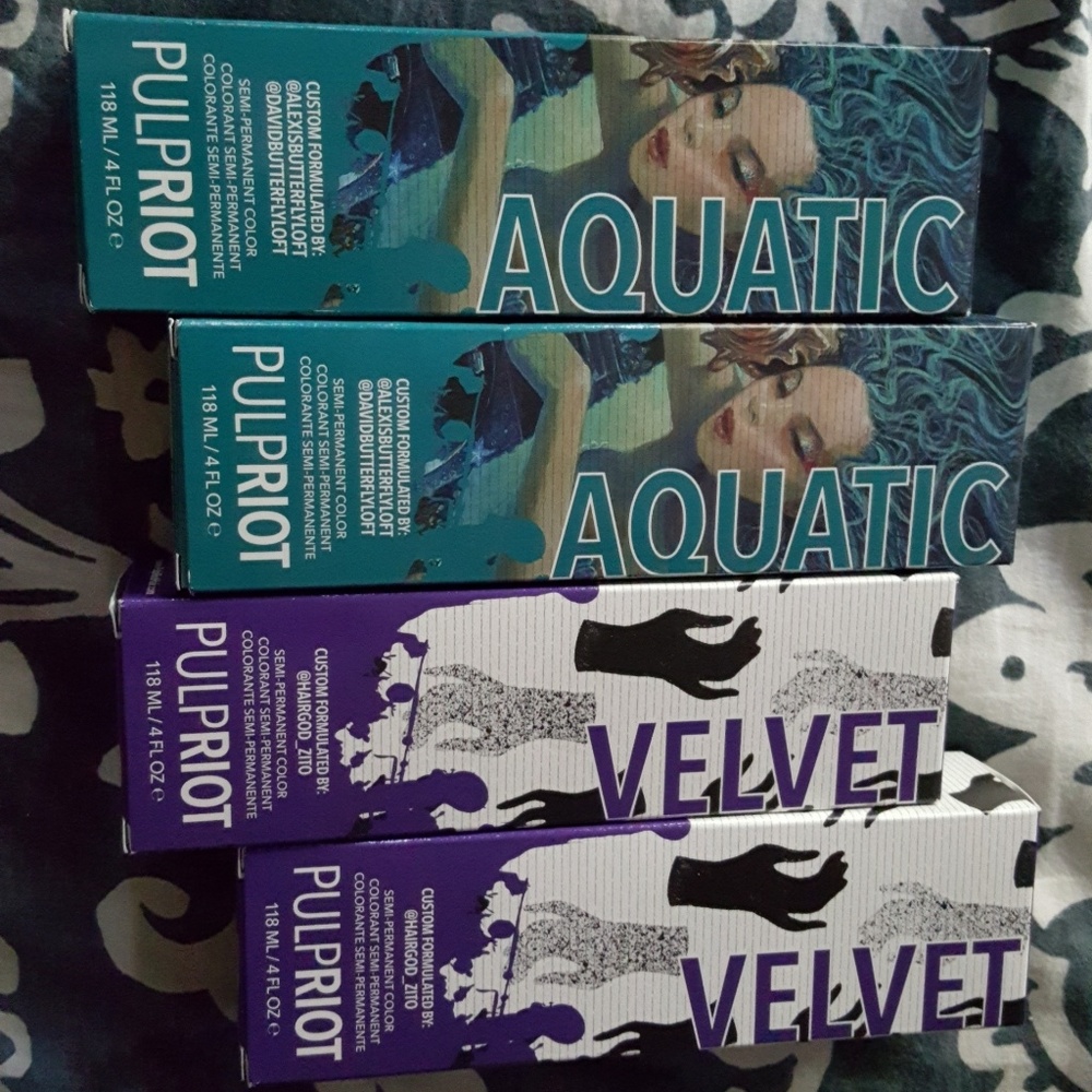 4 PULPRIOT Hair Colors