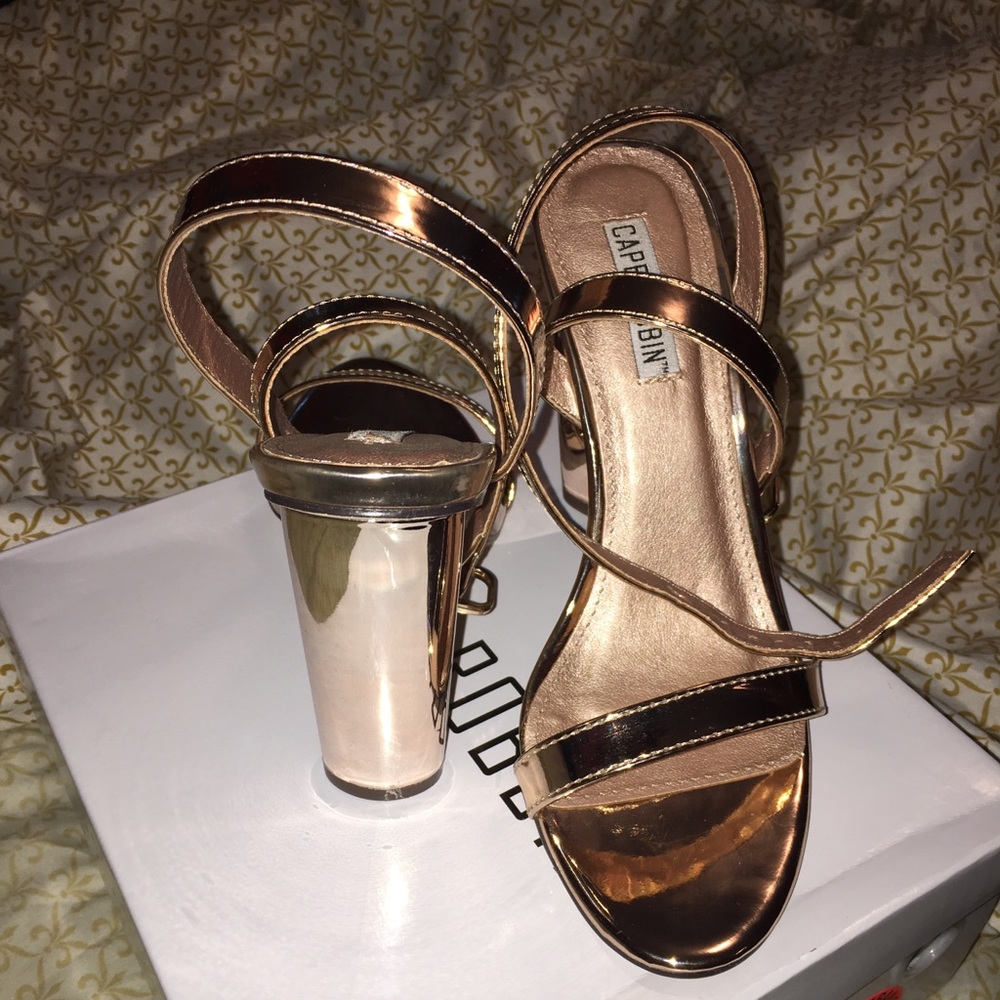 Rose Gold Heels