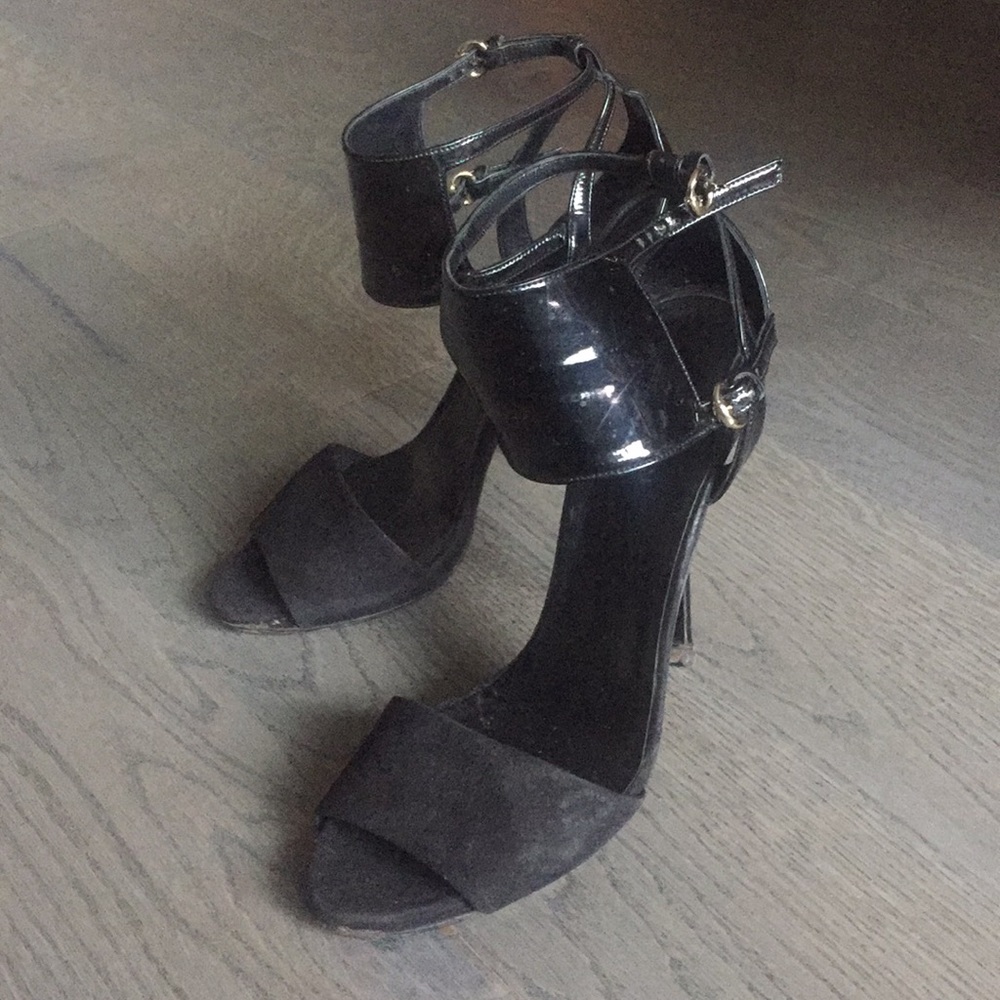 Gucci sandals with ankle strap