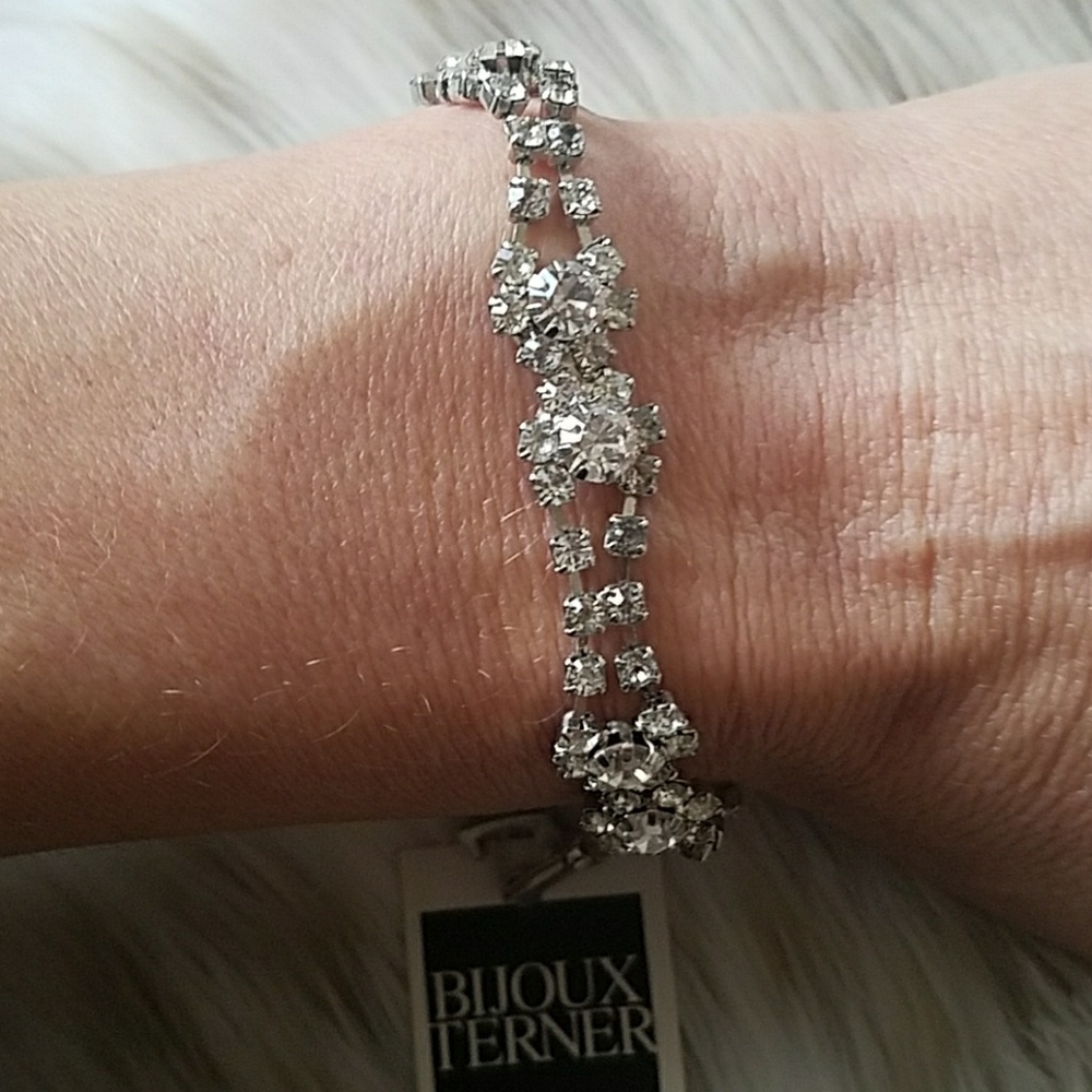 CZ Rhinestone bracelet NWT