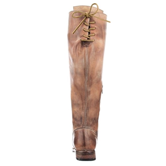 NEW Bed Stu Manchester Knee-High Tan Rustic/White - Picture 4 of 5