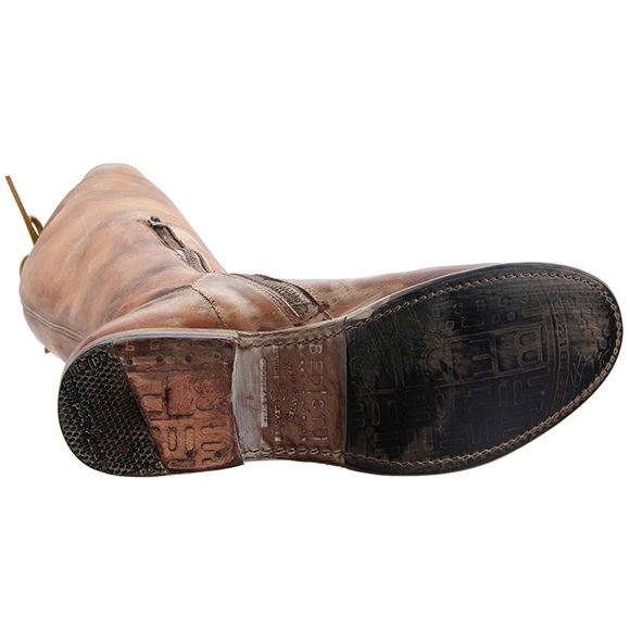 NEW Bed Stu Manchester Knee-High Tan Rustic/White - Picture 5 of 5