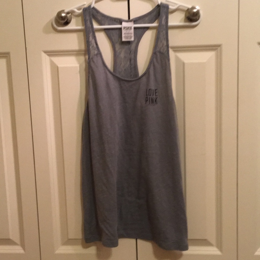 🦋💕Victoria ‘s Secret PINK Racerback Tank! 🌴🌼