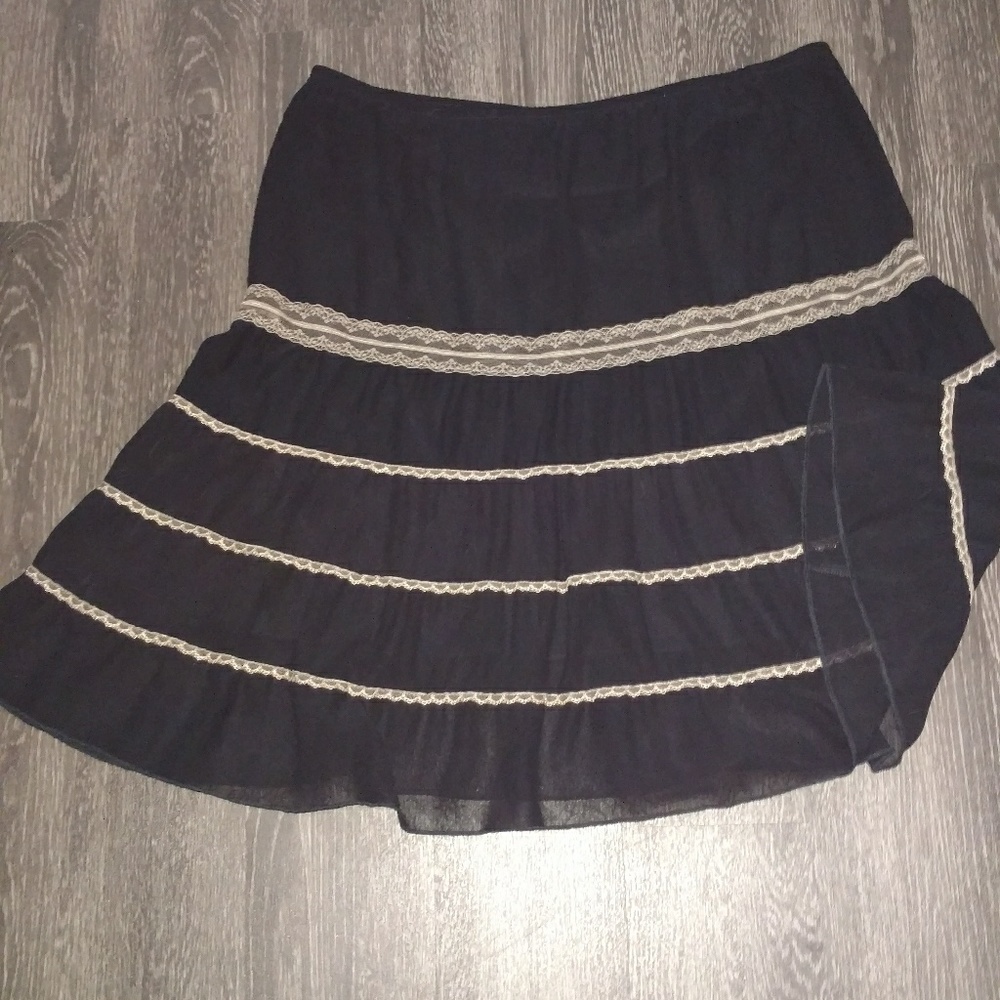 Knee length black skirt *MOVING SALE*
