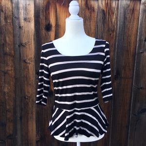 Striped Babydoll Shirt