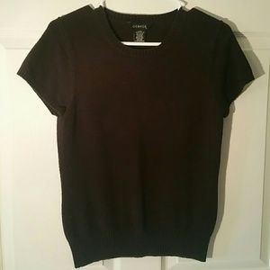Dark brown short sleeve top by George. Size M.