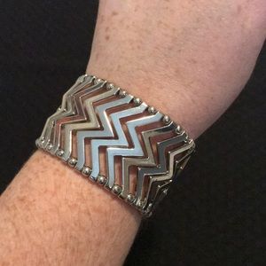 Silver Stretch Bracelet