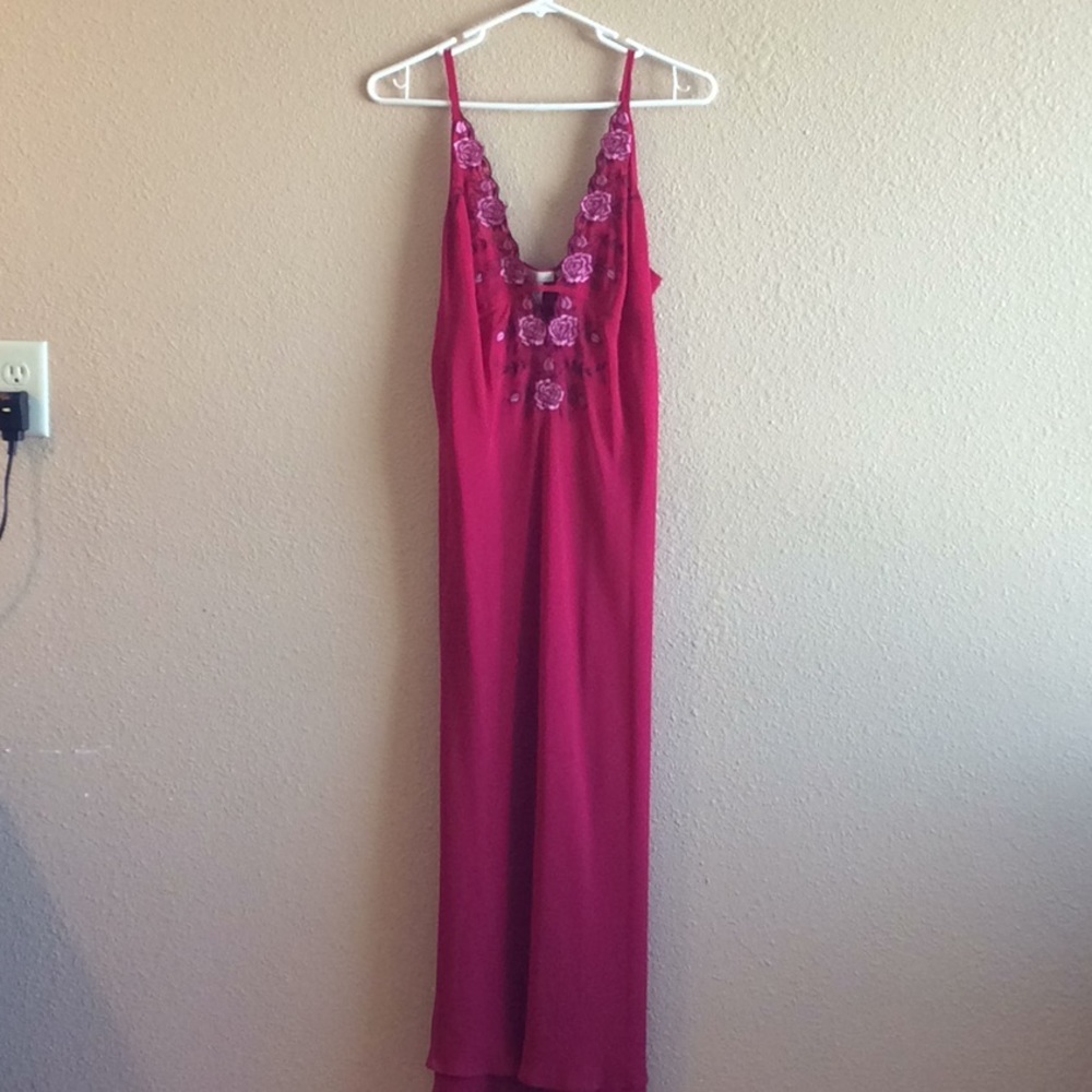 Red nightgown