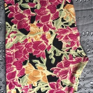 Lularoe OS freesia leggings NEW
