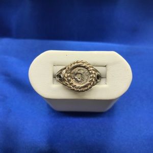 Sterling Silver Panda Ring