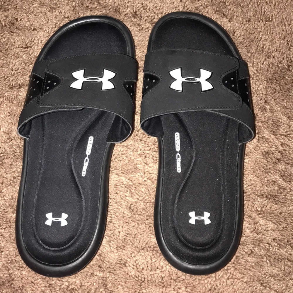 Under armour foam slides