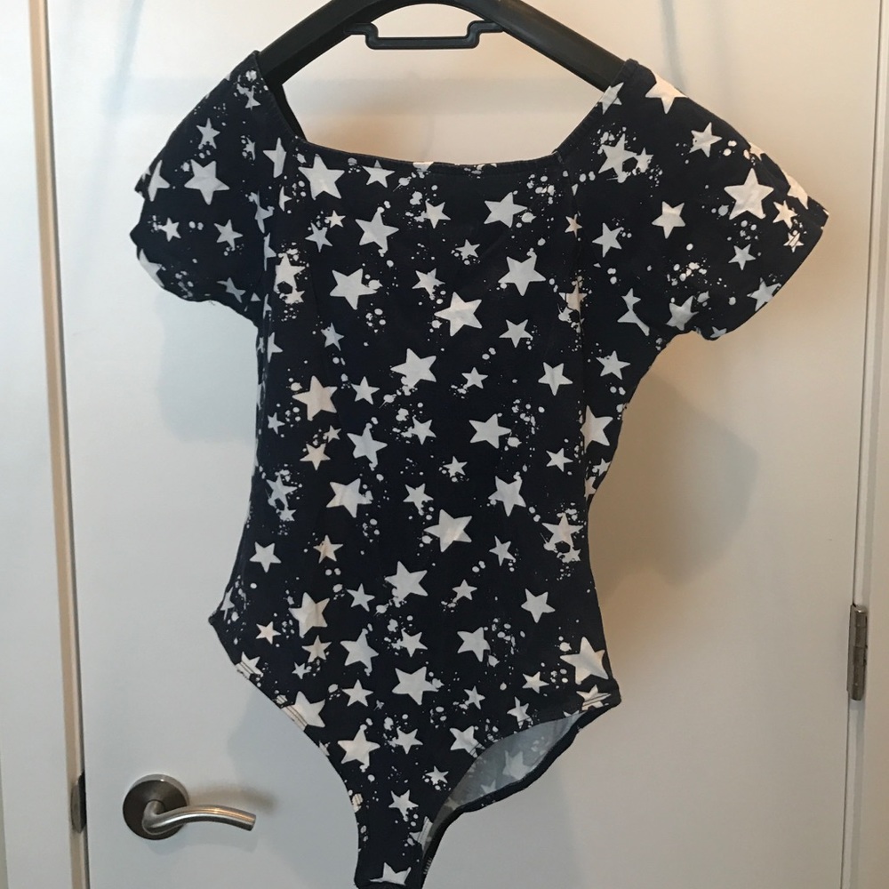 Marlyn Monroe stars navy white body