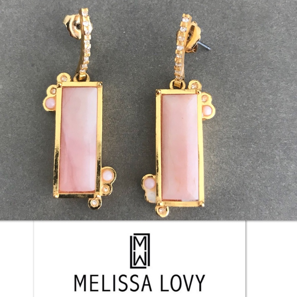 Melissa Lovy 18K Gold Earrings