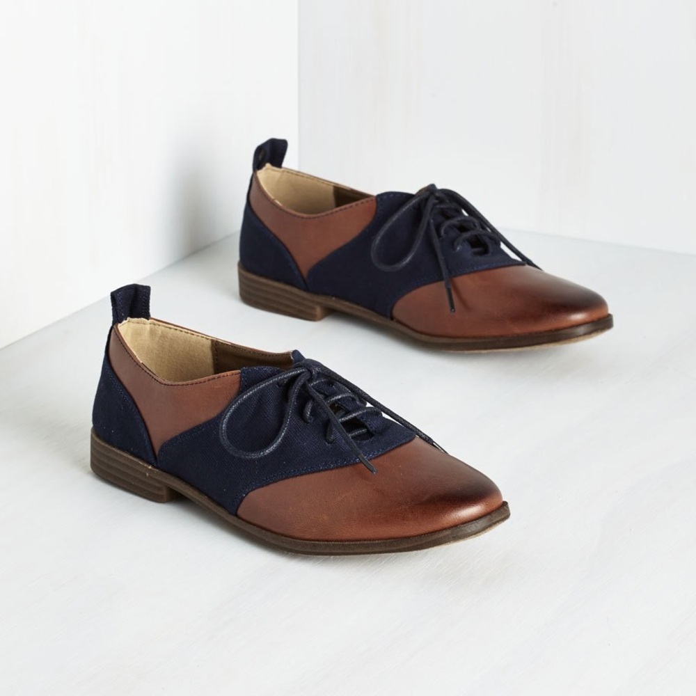 Reading Room Romance Oxford Flats ModCloth