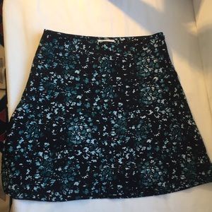 LOFT Floral Skirt