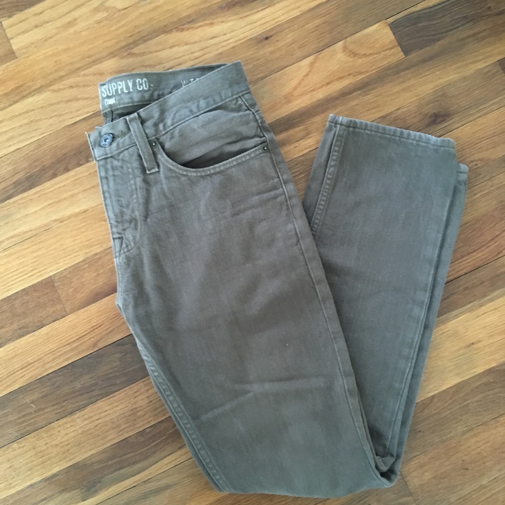 Mossimo men's grey/brown jeans