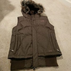 The North Face down vest