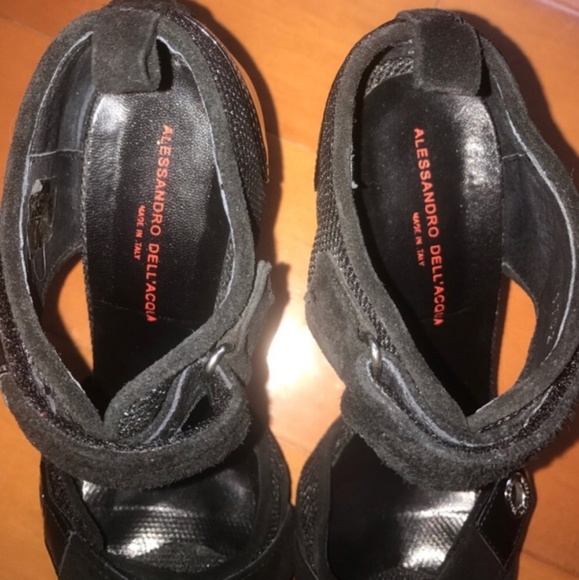 Alessandro Dell'Acqua Black Platforms - Picture 3 of 6