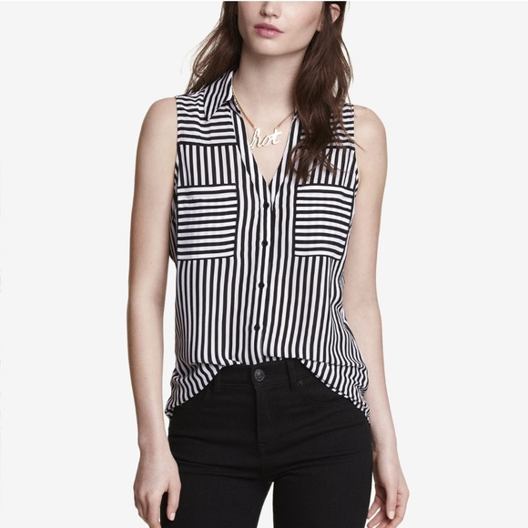 sleeveless portofino shirt