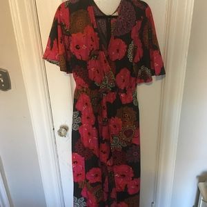 floral dress / romper