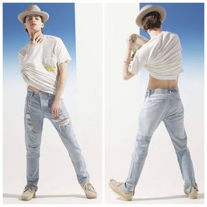 Longjourney T2 Distressed jeans
