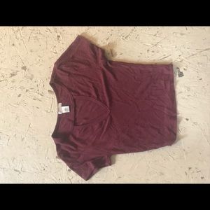 Maroon shirt